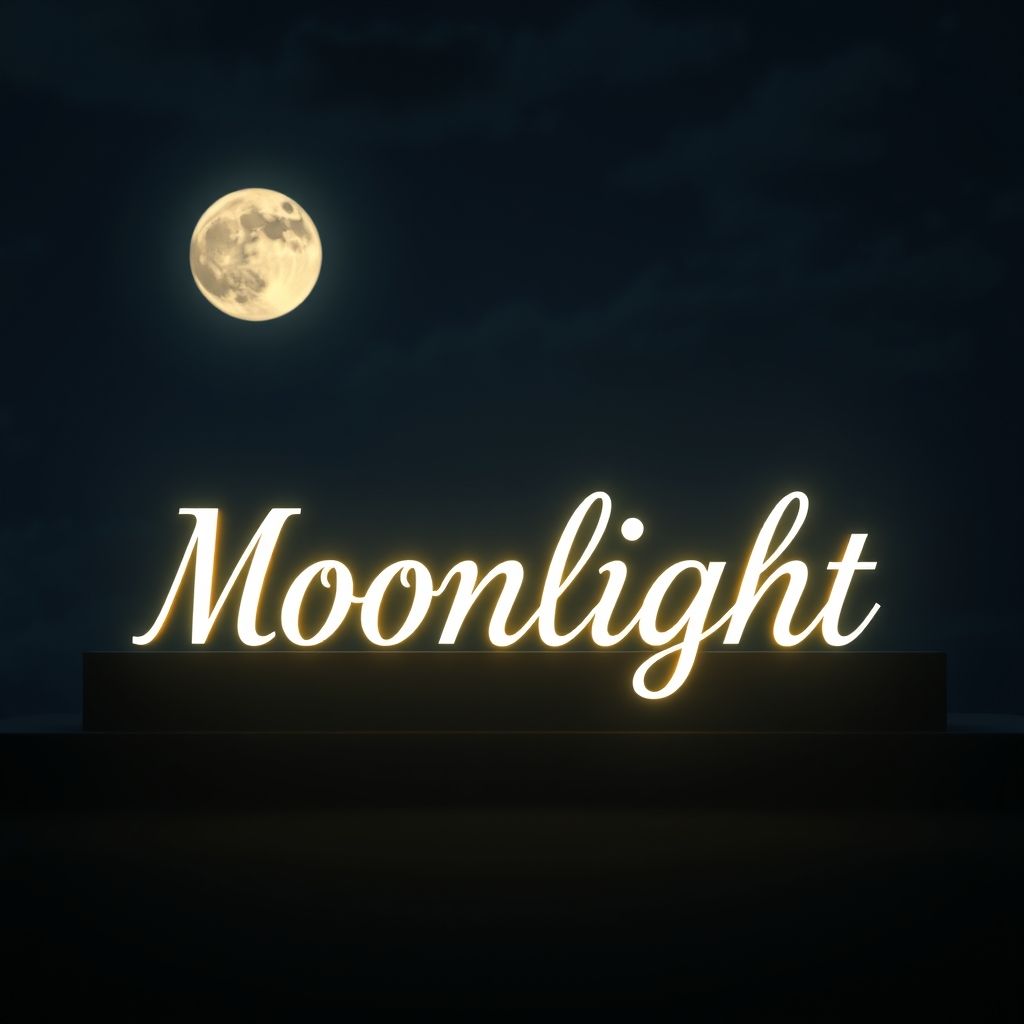 ชื่อที่มีความหมายของแสงจันทร์